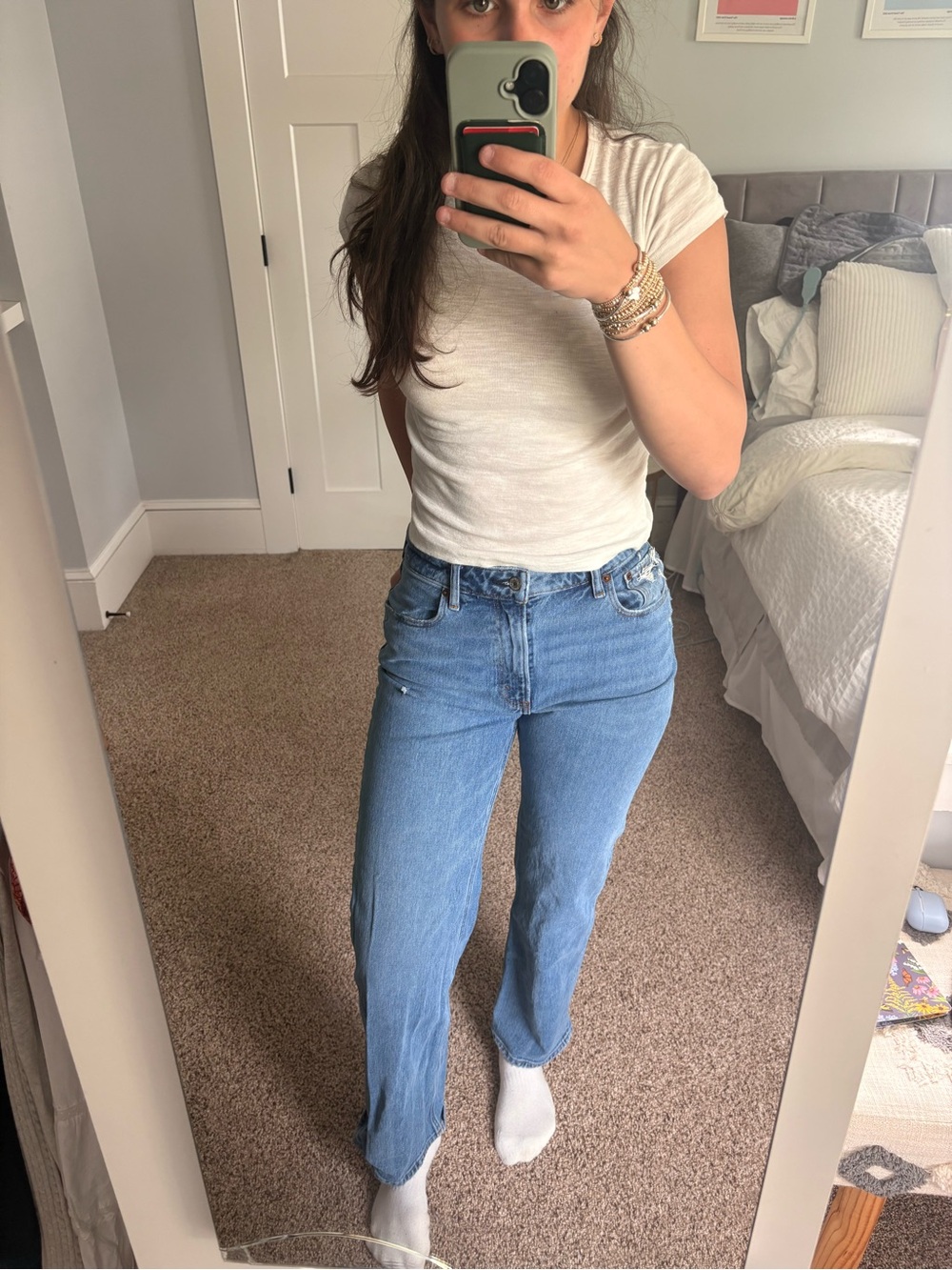Abercrombie & Fitch The 90’s Relaxed High Rise Jeans Curve Love Size 6/28